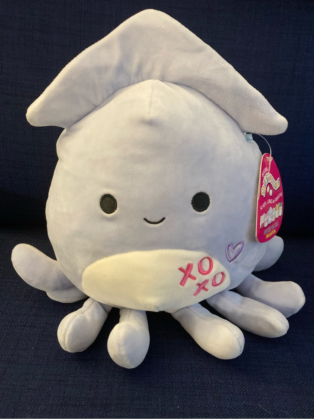 Kellytoy Squishmallow Lavender Stacy Squid Plush